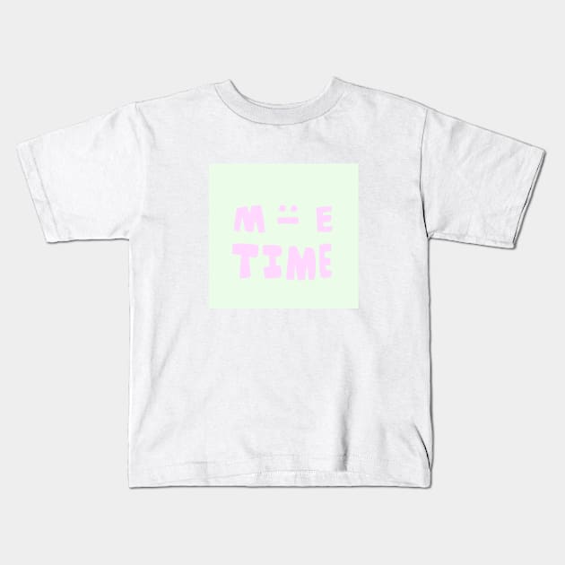 Me time Kids T-Shirt by Zenpureland